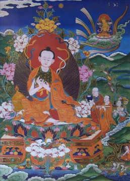 Vajrayana Buddhismus Ölgemälde